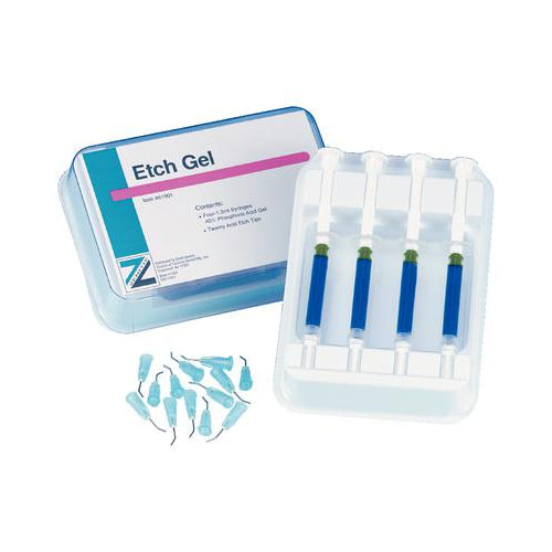 DMG America 61901 Zenith 40% Etch Dental Gel Syringe Kit Blue 1.2 mL 4/Pk DMG America 61901 Zenith 40% Etch Dental Gel Syringe Kit Blue 1.2 mL 4/Pk
